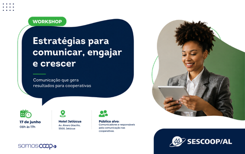 Sescoop/AL promove workshop de comunicação para cooperativas