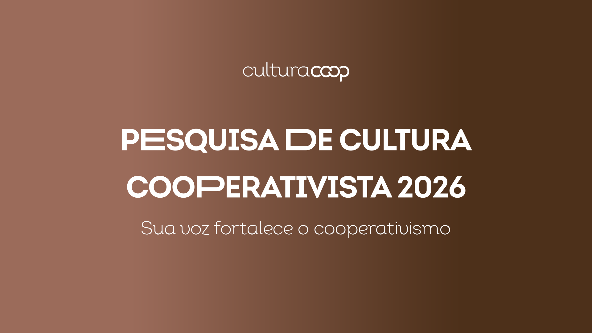 Pesquisa sobre cultura cooperativista é aplicada em todo o país
