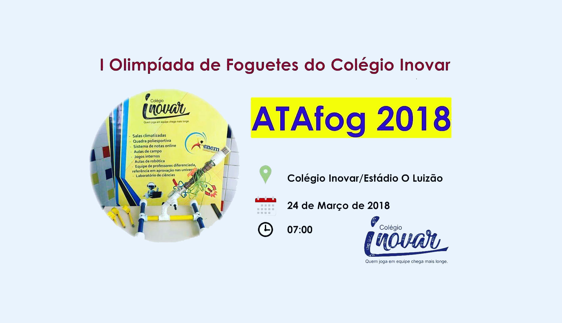 Estudantes disputam I Campeonato de Foguete de Atalaia