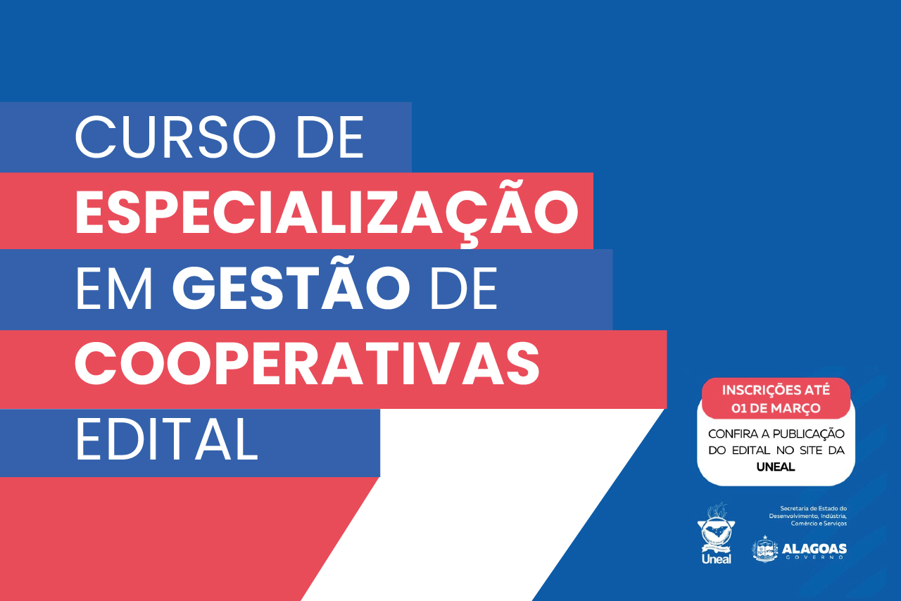 Inscrições para a especialização em Gestão de Cooperativas estão abertas