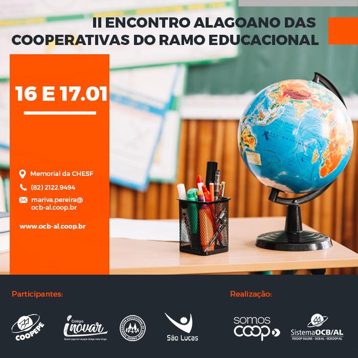 Cooperativas Alagoanas do Ramo Educacional se reúnem para II Encontro