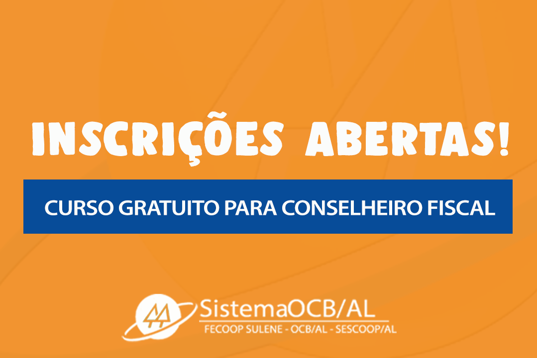 Sistema OCB/AL abre inscrições para Curso de Conselheiros Fiscais