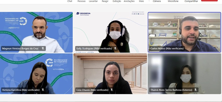 Sescoop Alagoas se reúne com Unidades Estaduais do Pará e de Goiás capa